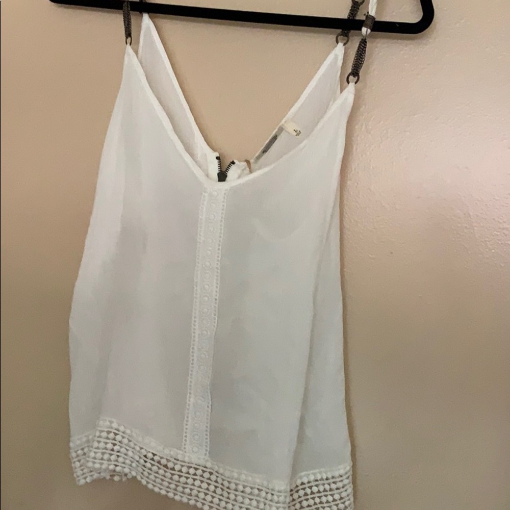 Off white cami